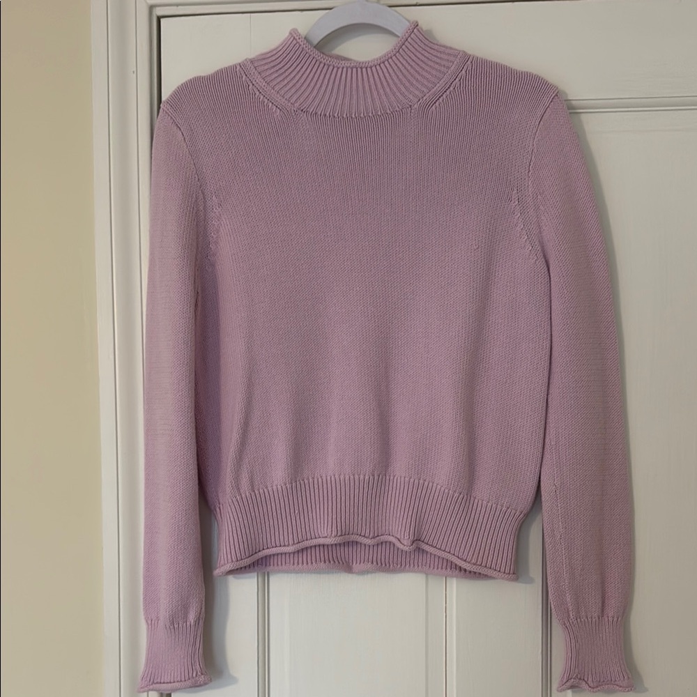 J.Crew Rollneck Lavender Women's Sweater